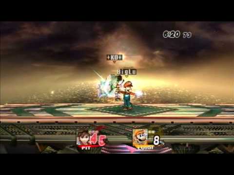 Brawl+ Gold KOKingpin (Pit) vs BigLou (Luigi) 2/3