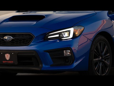 2015-2020 Subaru WRX APEX Headlights Showcase video