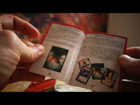 Unboxing X-files collectible card game