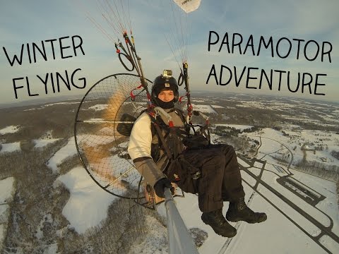 Un paseo con paramotor sobre la nieve hqdefault - Un paseo con paramotor sobre la nieve