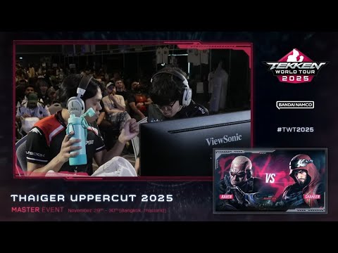 Pinya (Raven) vs. AK (Shaheen) – TWT 2025 Thaiger Uppercut | Losers Quarters | Jan Ali Gaming