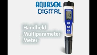 AQUASOL DIGITAL - How to use Multiparameter Meter Lite