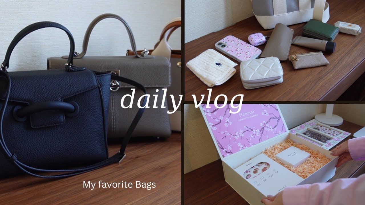 この2週間の出来事。外出時のバッグ選び｜バッグの中身 など…