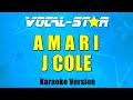 J Cole - a m a r i (Karaoke Version)