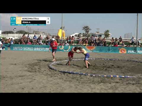 1/2 Women's BW - 70 kg: A. BEREZHNA STA (UKR) v. A. IRIMIA (ROU)