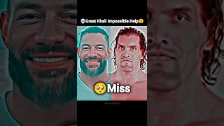 Download lagu Roman Reigns Miss You The Great Khali💀☠️| Roman Reigns attitude 😈🤯#shorts #wwe #romanreigns mp3