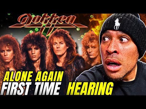 Rapper FIRST time REACTION to Dokken - Alone Again! Who are they....
