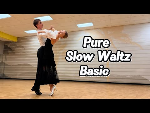 Pure Slow Waltz Basic With Figure Names & Timing