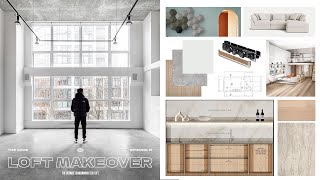 Ultimate Scandi Tech Loft Makeover // Empty Tour & Curation Process!