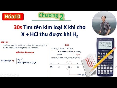 ✔ Hóa10 | Tìm nhanh TÊN KIM LOẠI thần thánh (Chương 2: Định luật tuần hoàn)