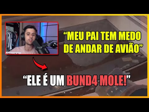 RAZAH TAXANDO O PAI DO DAFFODIL PORQUE ELE TEM MEDO DE AVIÃO - R6 CLIPS
