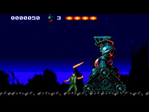 The Terminator Longplay (Sega Genesis) [QHD]