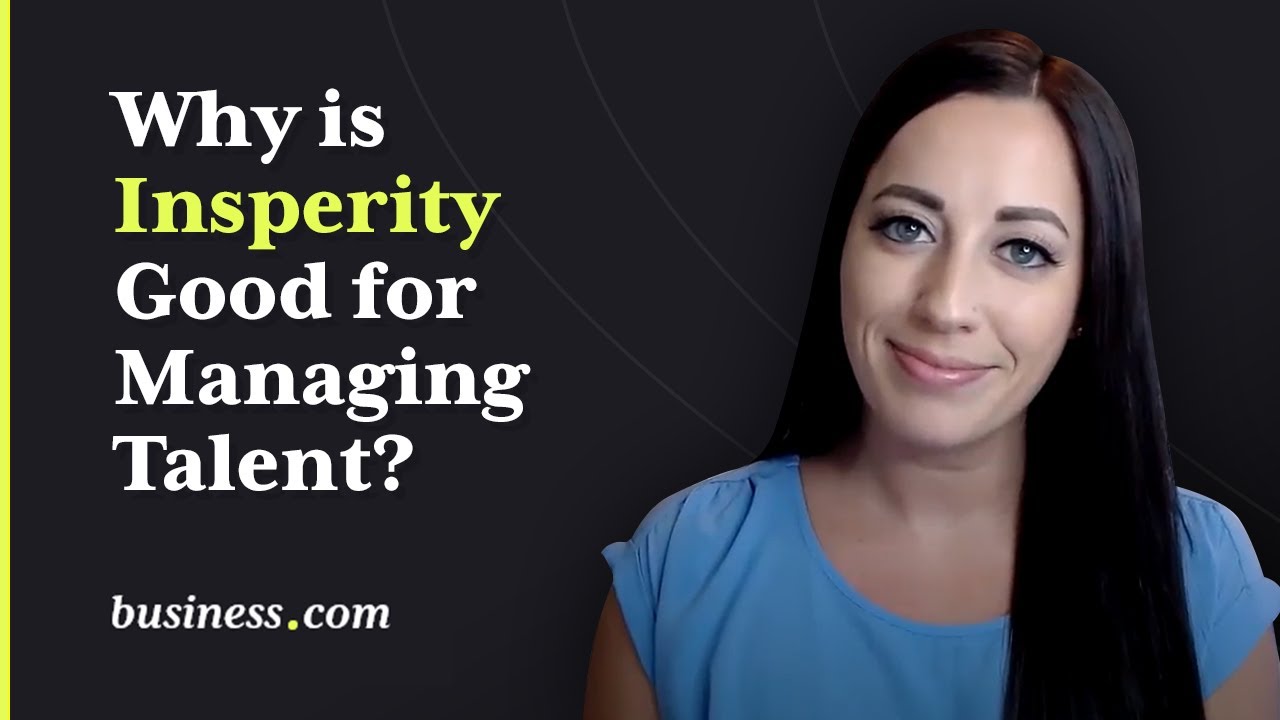 Why is Insperity Good for Managing Talent?