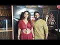 Ridhima Tiwari Red Awtar With Her EX Boyfriend At Miss India Awards