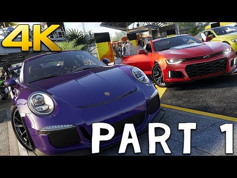 THE CREW 2 EARLY GAMEPLAY WALKTHROUGH PART 1 - CLOSED BETA (PS4 Pro 4K)