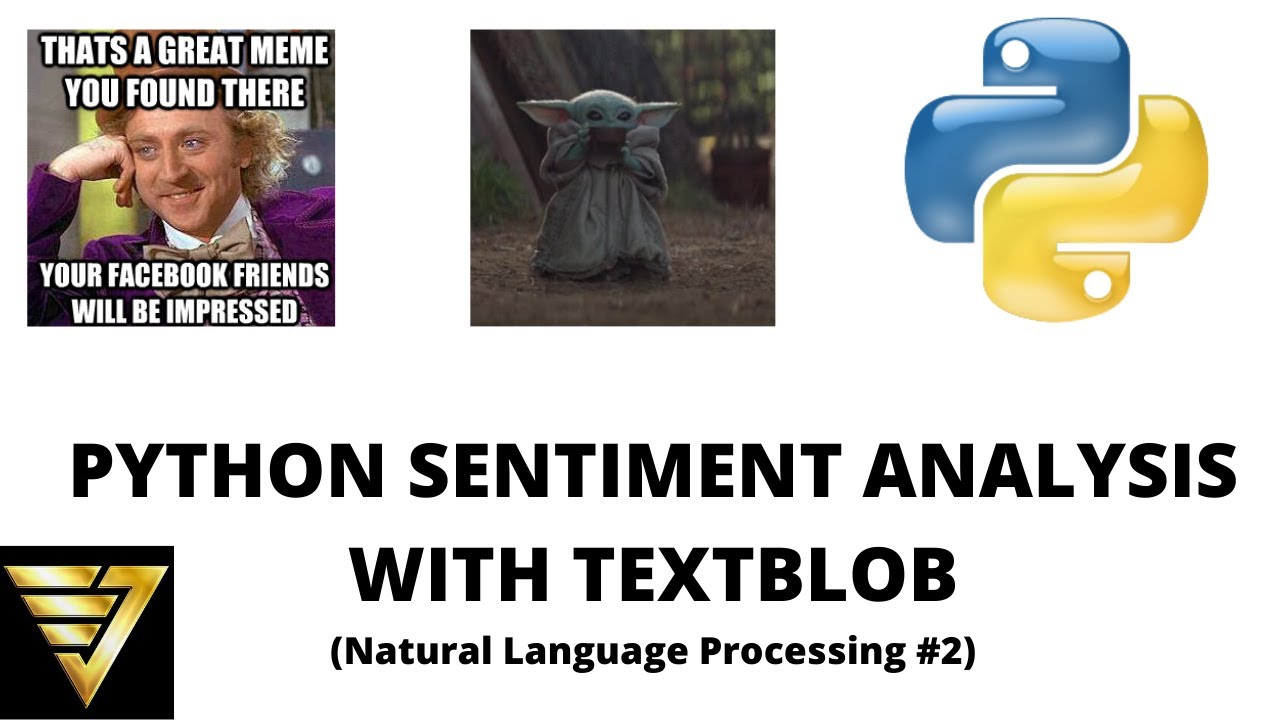 Python Sentiment Analysis Textblob | #44 (Natural Language Processing #2)