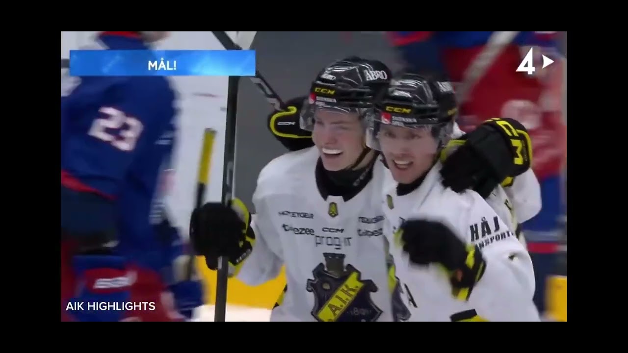 IK Oskarshamn - AIK | Hockeyallsvenskan 2024/25 Omgång 41
