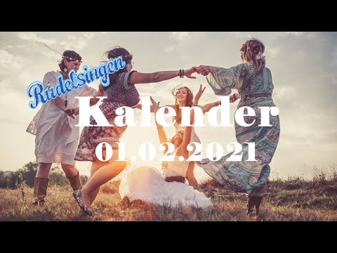 Der Mitsing - Kalender am  01.02.2021  - Tag 32