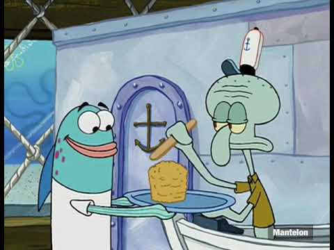 Schwachkopf: Bedienung Thaddäus | Spongebob Schwammkopf