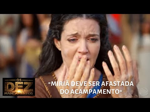 Os Dez Mandamentos - Miriã é castigada pelo Senhor por questionar a liderança de Moisés