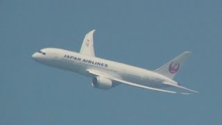 preview picture of video 'Final approach Inashiki Curve RJAA JA827J Japan Airlines Boeing 787-8 Dreamliner NRT'