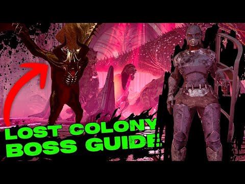 LOST COLONY Boss Fight Guide!!! How To Beat The Lost Colony Boss Fight!!!
