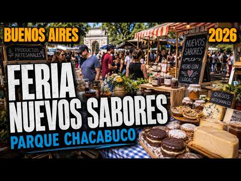 🇦🇷 FUIMOS a una FERIA GASTRONÓMICA EN BUENOS AIRES | Gastronomía Argentina en Parque Chacabuco