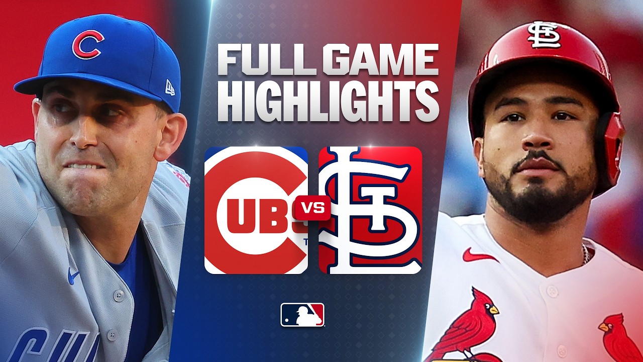 7월30일 시카고컵스 세인트루이스 MLB 하이라이트