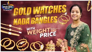 Southindia Jewellers | Ladies and Mens gold watch Designs | kada bangles designs