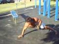 10x One Hand Clap Push Ups Lionel Bondi Beach