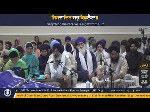 029 Toronto July 2019 Monday Evening - Bhai Ajit Singh Jee Ludhiana