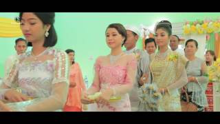 Myanmar traditional wedding ceremony AUNG MOE KYAW