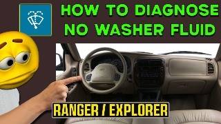 Washer Fluid Not Spraying? This Fixed It (Explorer, Ranger, Mazda B-Series)