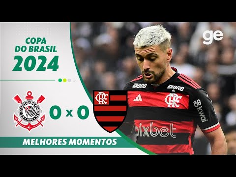 Corinthians 0 x 0 Flamengo | Best moments | Brazilian Cup Semifinal