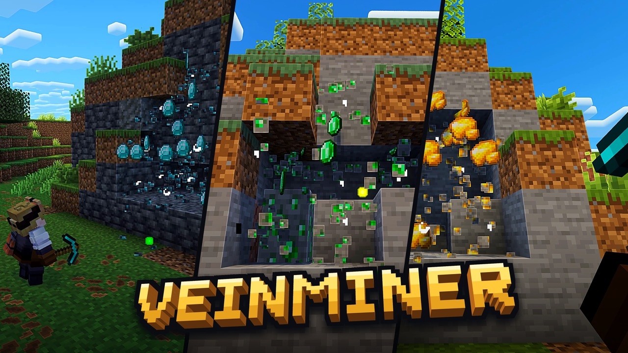 Watch the Veinminer trailer on YouTube