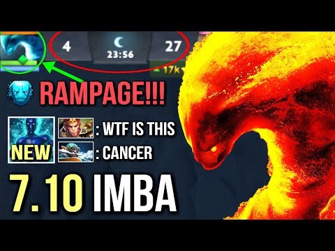 NEW IMBA HERO 7.10 Morphling Rampage Epic Comeback by Arteezy God Tier Gameplay WTF Dota 2