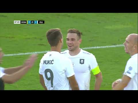 PLT, 1. krog (zaostala tekma): Domžale - Olimpija 0:2