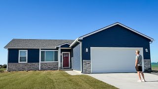 Inside the 1,500 Sq Ft Prefab Home With a Full Basement and 2 Car Garage!!