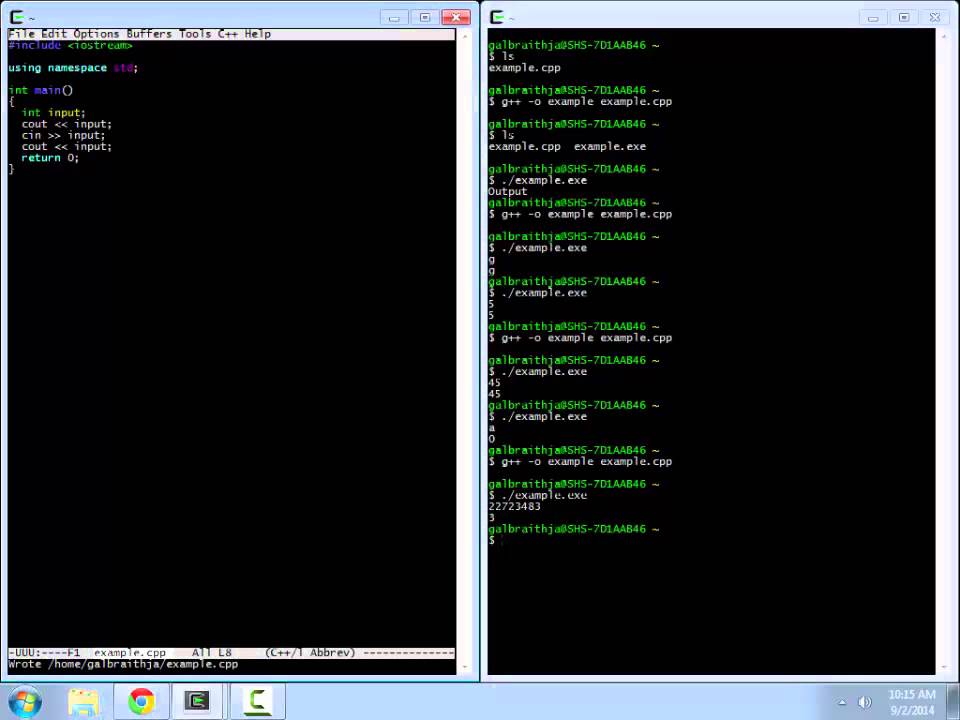 Variables and Arithmetic
