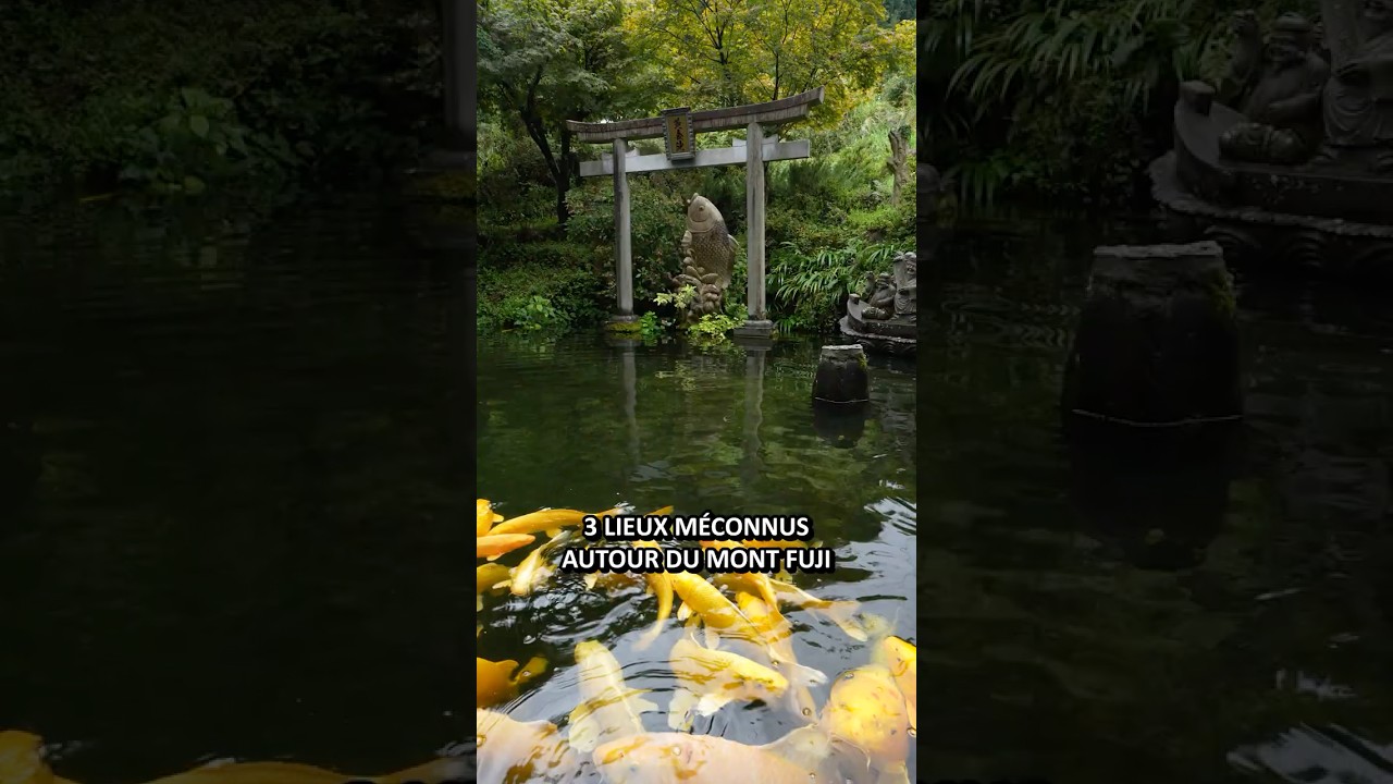 3 lieux méconnus autour du mont Fuji 🗻 #japon #shorts #fujisan