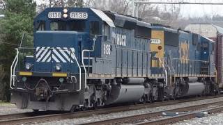 preview picture of video 'HLCX Leading Long CSX Auto Rack'