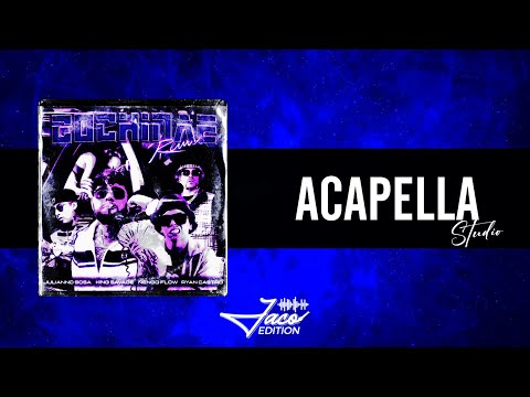 Juliano Sosa, King Savage Feat. Ryan Castro, Ñengo Flow - Cochinae (Remix) (Acapella Studio)