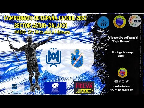 EN DIRECTO: COMPAÑÍA DE MARÍA AZUL vs C.P. ARECES PAVITEK  - SECTOR JUVENIL ASTUR-GALAICO