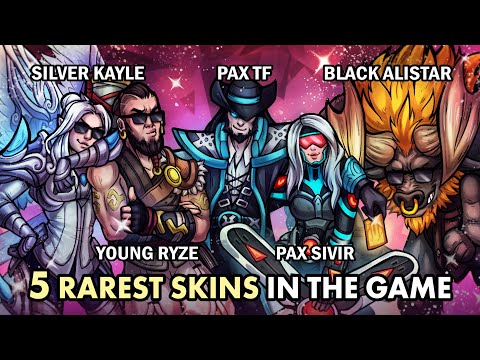 5 RAREST SKINS 1 GAME