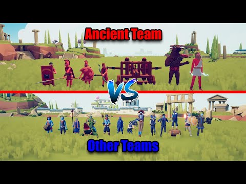 Ancient Team VS Every Teams! | Totally Accurate Battle Simulator