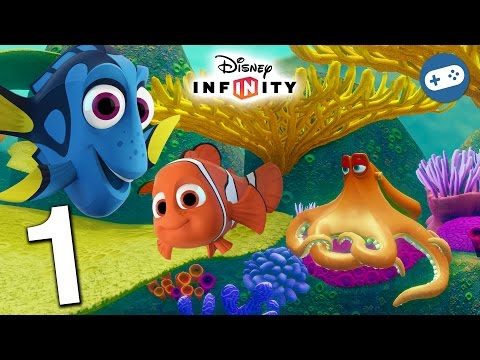 Disney Infinity 3.0 Finding Dory Playset Gameplay Part 1 Morro Bay & Open Ocean Shallows