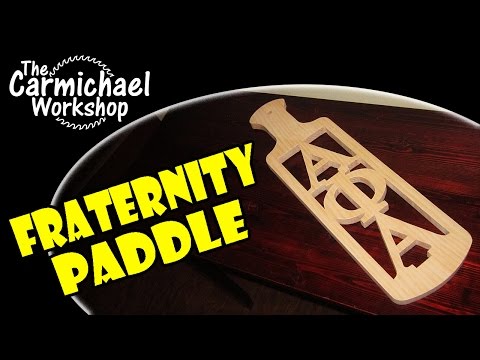 Fraternity Paddle Wall Decoration