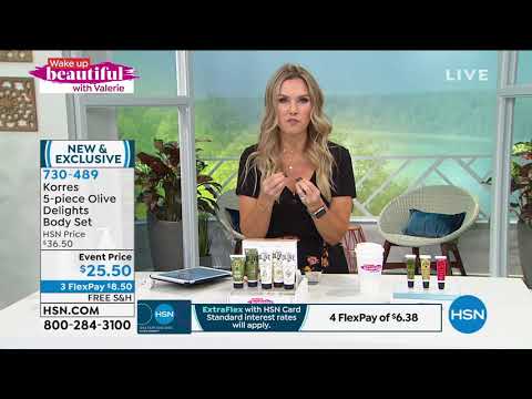 Korres – 5-teiliges Olive Delights-Körperset