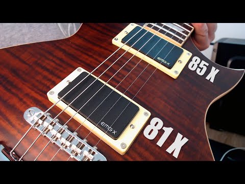 Harley Benton UPGRADE - Active humbucker pickups EMG 81X & 85X install + demo