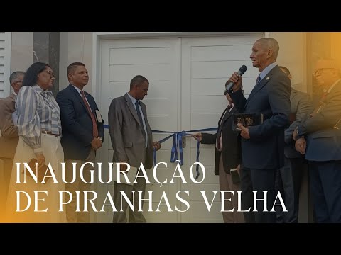 INAUGURAÇÃO DA ASSEMBLEIA DE DEUS EM PIRANHAS VELHA - PR DANIEL MIGUEL